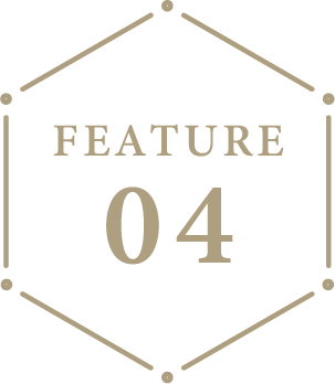 特徴4番のアイコン